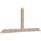 Ekena Millwork Portland Smooth Timber Gable Bracket, Douglas Fir, 96"W x 40"H x 1 1/2"D x 5 1/2"F, 10/12 Pitch GBW096X40X0206POR00SDF - alternate 2